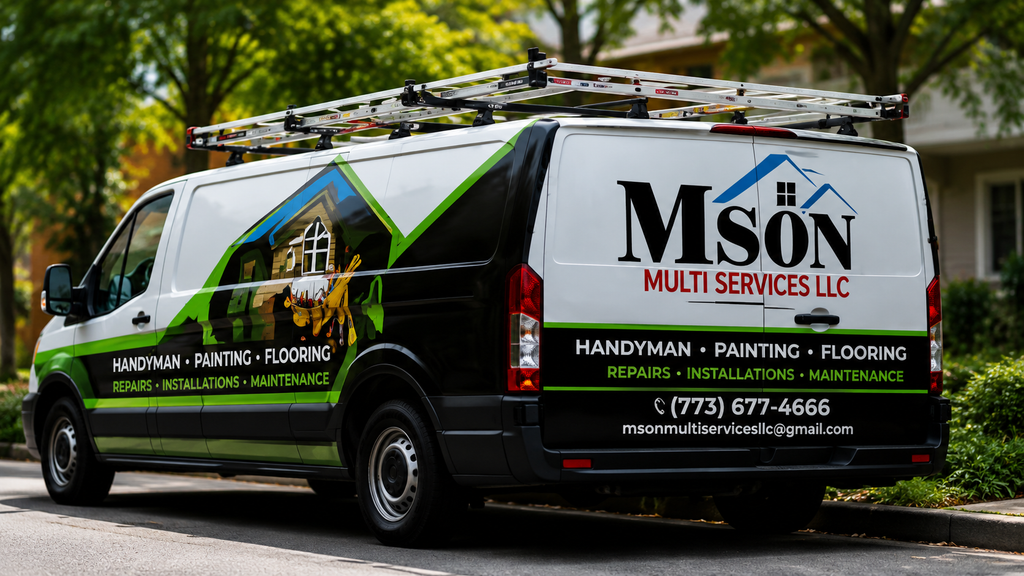 MSon Multi Services LLC service van